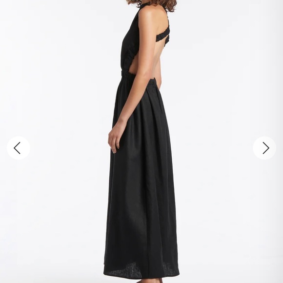 Sir the Label Alena Maxi Dress Black - Picture 2 of 14